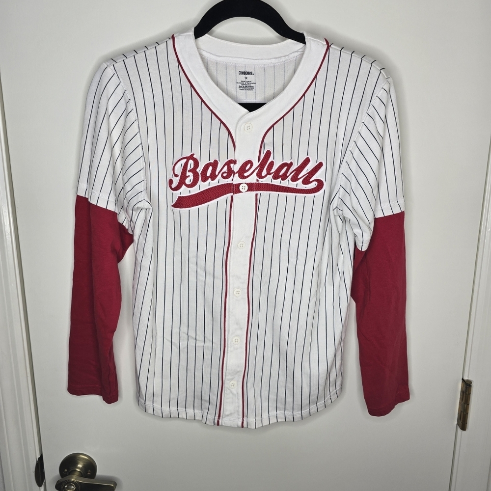 Gymboree Cotton Baseball Tee Size 12